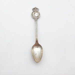 Silverplate Collector's Spoon 1939 Royal Tour of Canada